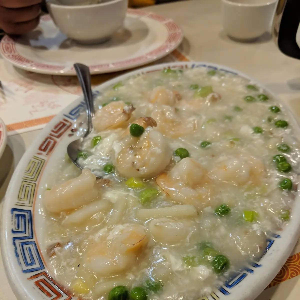 prawns with lobster sauce 虾龙糊